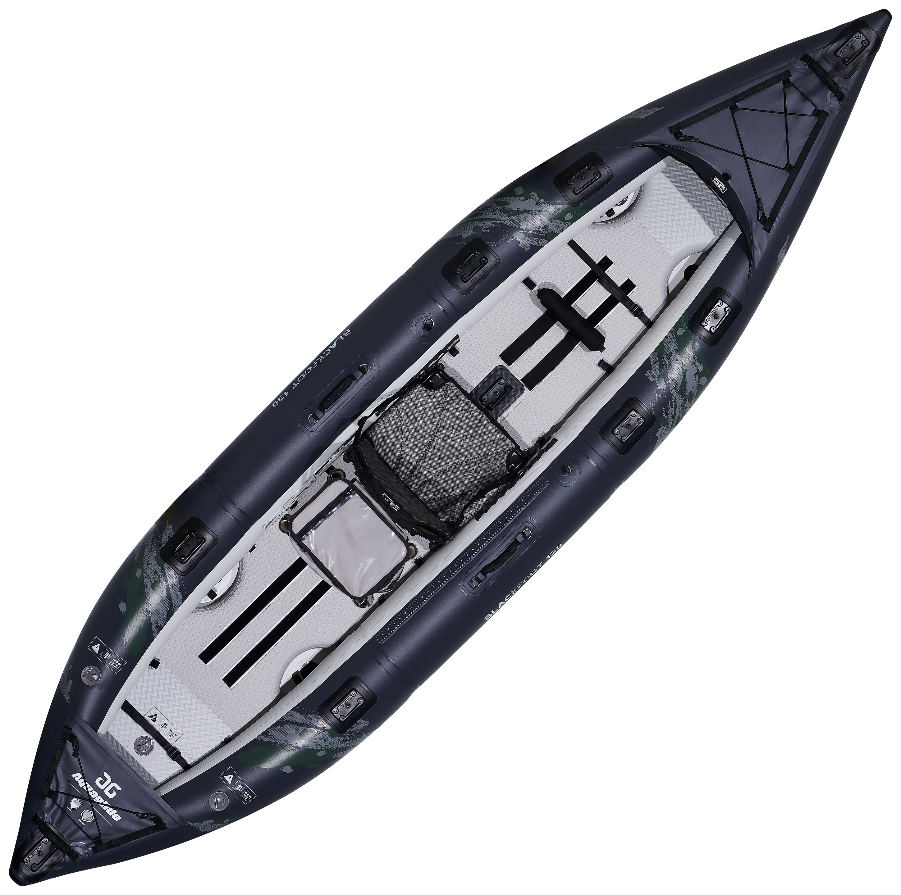 Aquaglide Blackfoot Angler 130 SitonTop Inflatable Kayak Cabela's